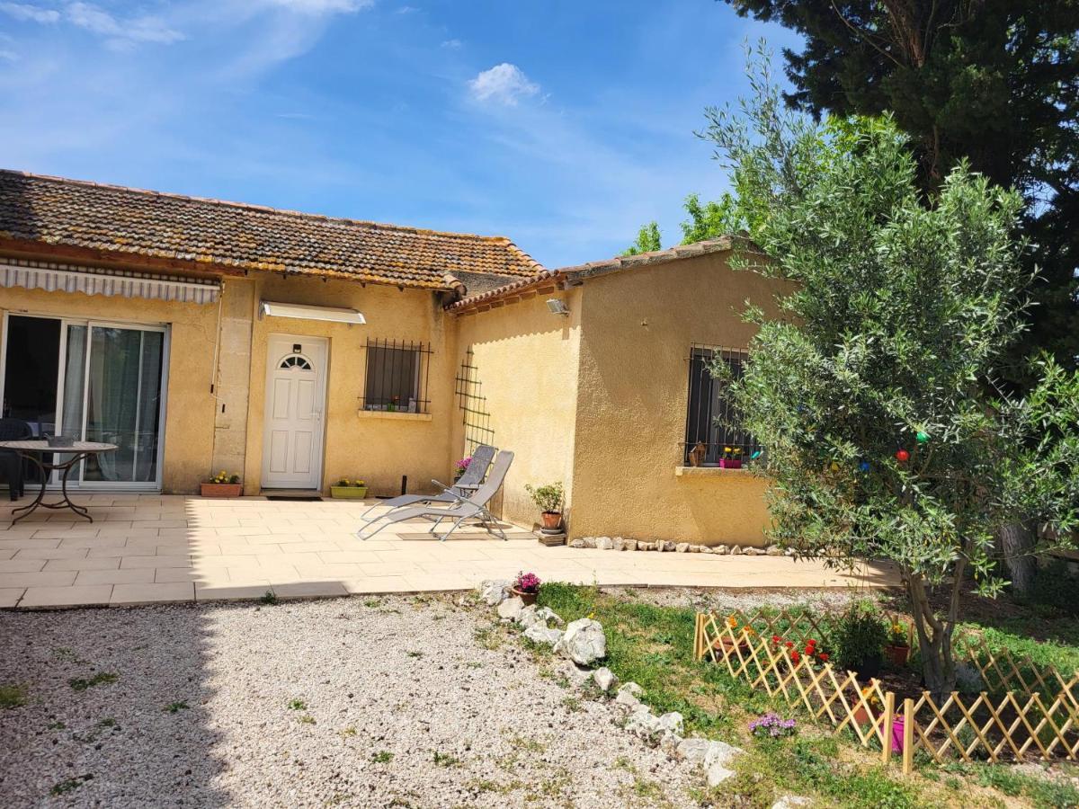 Вилла Maison Au Calme Avignon - Clim - Wi-Fi Экстерьер фото